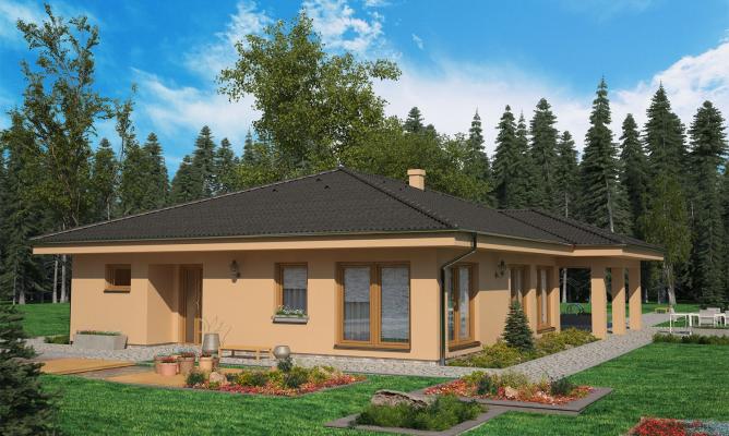 House plan BUNGALOW 140