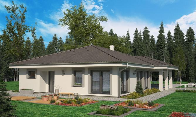 House plan BUNGALOW 140